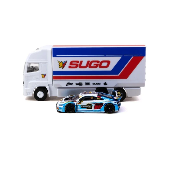 Eco Lounge 1/64 Audi R8 LMS GT3 evo II Macau GT Cup - FIA GT World Cup 2024 Uno Racing #30 ürün görseli 1