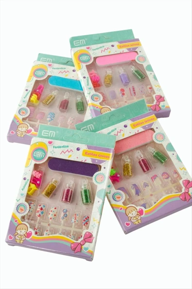 Set Çocuk Takma Tırnak ürün görseli 1