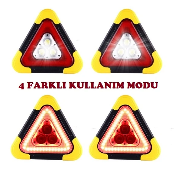 Işıklı Acil Durum Reflektörü - Resim 2