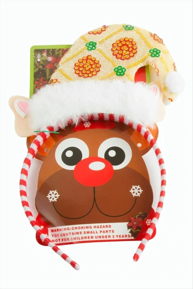 Noel Baba Şapkası Yılbaşı Taç ürün görseli 1