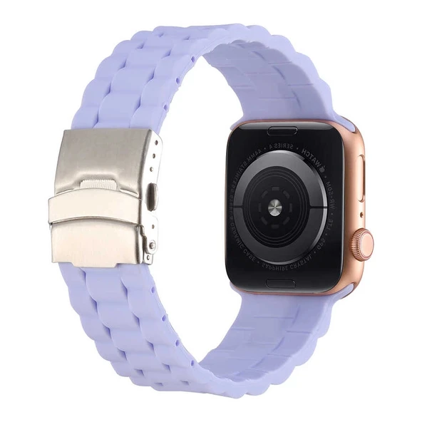 Apple Watch 40mm KRD-72 Silikon Kordon - Resim 3