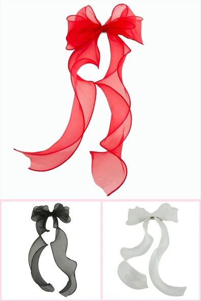 Çift Fiyonglu Tül Otomatik Toka 30 cm ürün görseli 1