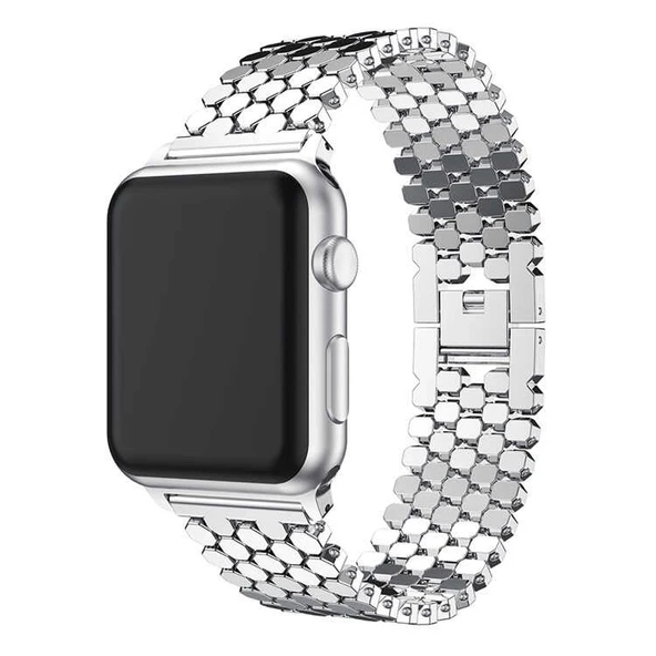Apple Watch Ultra 49mm Kordon KRD-30 Metal Strap Kayış ürün görseli 1