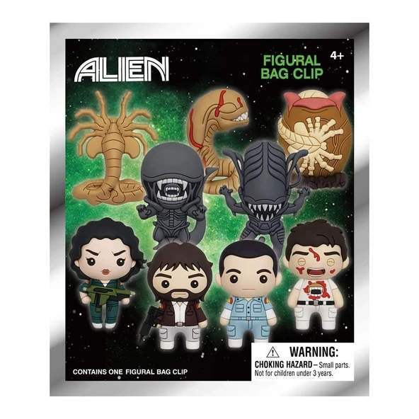 Alien Klipsli Figür - Resim 3