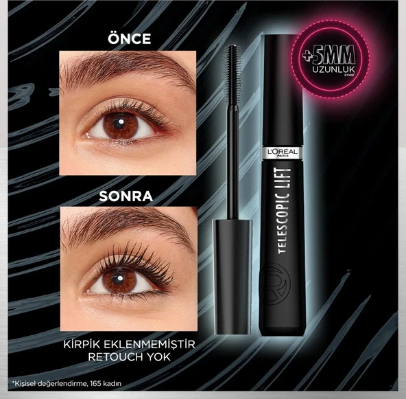 LOreal Paris Telescopic Lift Maskara - Resim 3