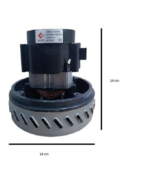 ART 50 SETLİ HWX-E SÜPÜRGE MOTORU 1400W   230V ürün görseli 1