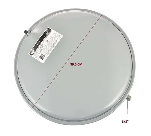 KOMBİ GENLEŞME TANKI 3/8" 6 LT GRİ (13C OEM-PRO) ürün görseli 1