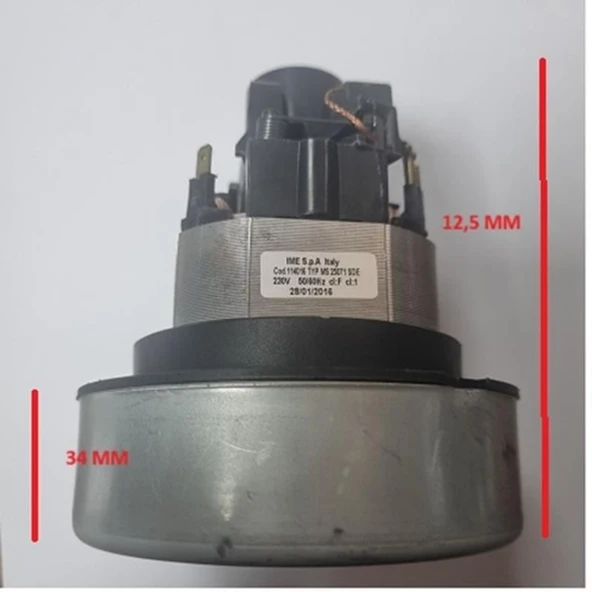 SÜPÜRGE MOTORU HCX1000E FINDIK (HWX-F 1000W CG19) ürün görseli 1