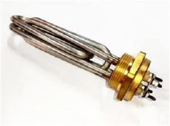 REZİSTANS 1 ½" 2*2000W  (4000W) L:18cm 220V (M1203) ürün görseli 1
