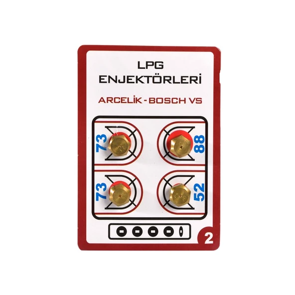 ENJEKTÖR LPG 9NO (TAKIM) ürün görseli 1