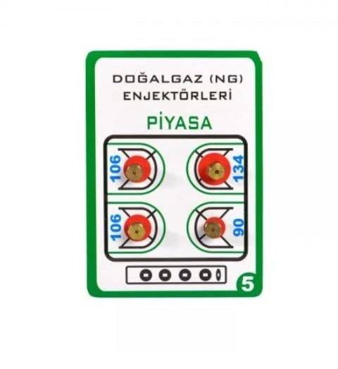 ENJEKTÖR DOĞALGAZ 6NO (TAKIM) ürün görseli 1