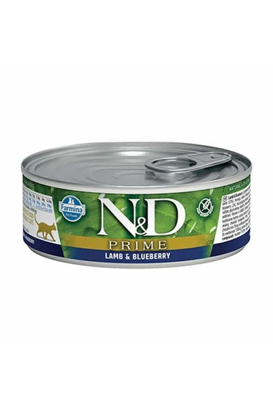 N&D CAT PRİME LAMB&BLUEBERRY 70GR ürün görseli 1