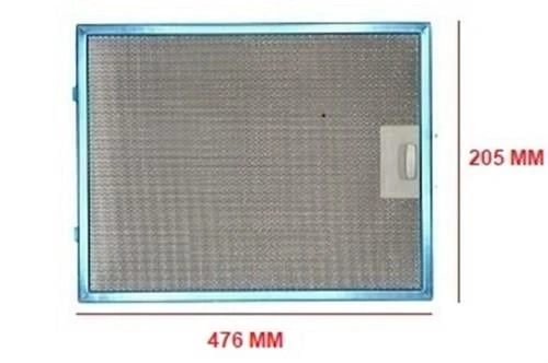 ALÜMİNYUM ASPİRATÖR FİLTRE 205X476 MM ürün görseli 1