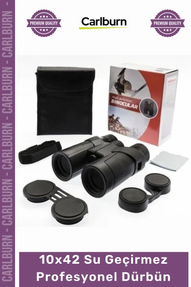 #Dürbün Ultra Geniş Görüş Bak4 Prizma Zoomlu 10x42 Compact Su Geçirmez Profesyonel Dürbün ürün görseli 1