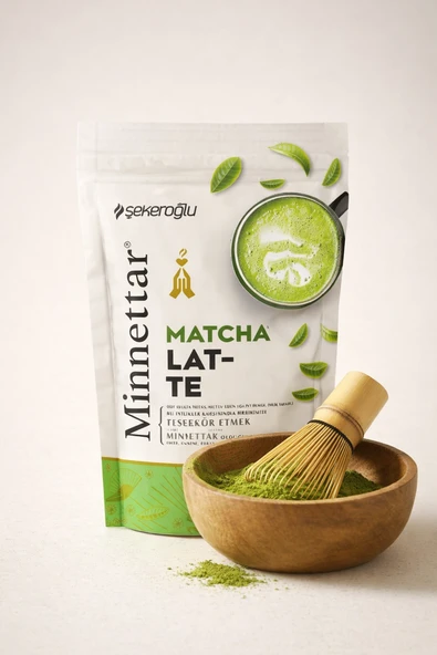 Minnettar Matcha Latte 200 Gr - Resim 3