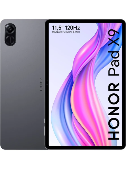 HONOR Pad X9 4GB 128GB WiFi 11.5'' Uzay Gri Tablet - TEŞHİR - 2 YIL GARANTİLİ ürün görseli 1