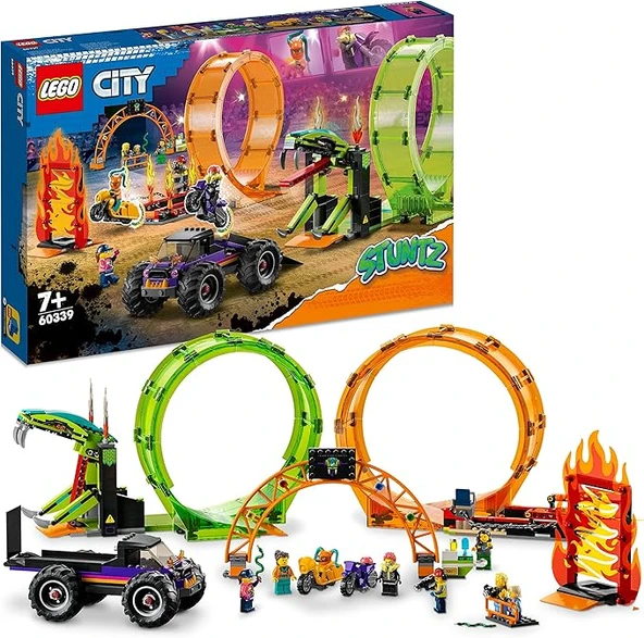 LEGO 60339 City Çift Çemberli Gösteri Arenası ürün görseli 1
