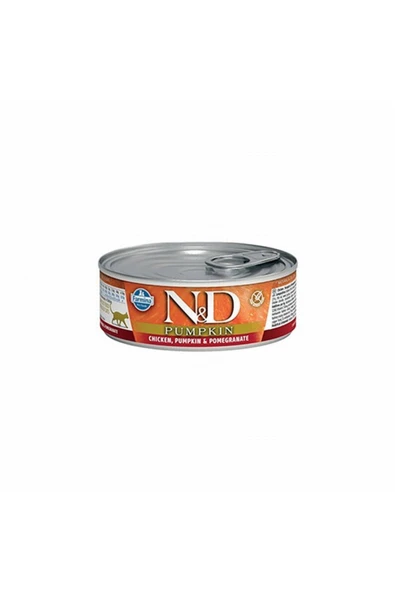 N&D CAT CHİCKEN, PUMPKİN&POMEGRANATE 70GR ürün görseli 1