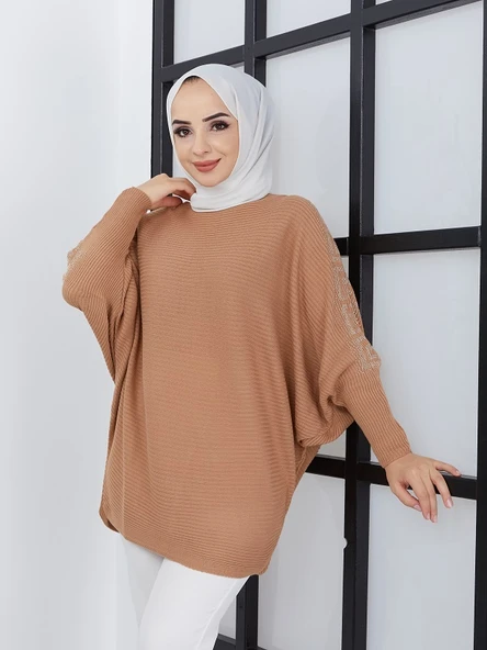 TRİKO YARASA KOL TUNİK - Resim 4