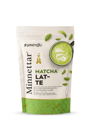 Minnettar Matcha Latte 200 Gr - Resim 4
