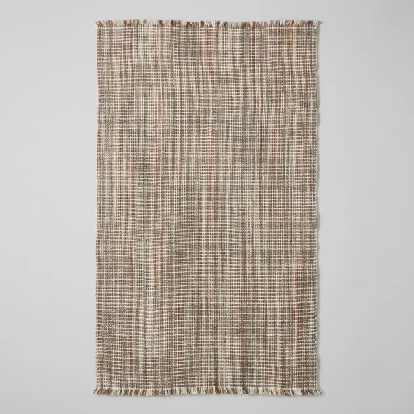 Kapadokya Multicolor  Dekoratif Jüt Kilim - Resim 3