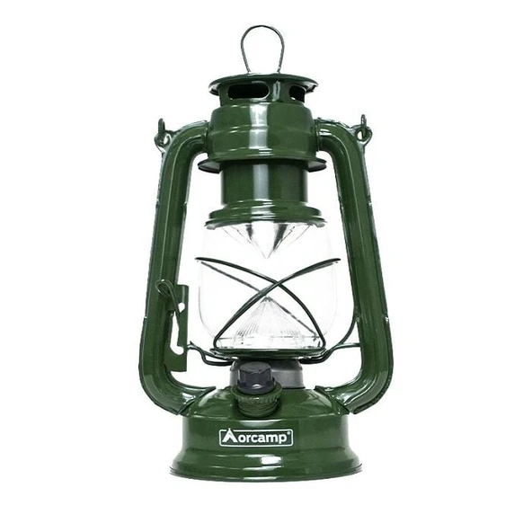 Orcamp Retro Led Fener Yeşil ürün görseli 1