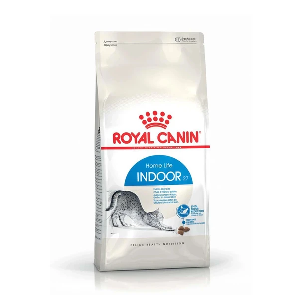 Royal Canin Indoor 27 2 kg Ev Kedileri İçin Yetişkin Kuru Kedi Maması ürün görseli 1