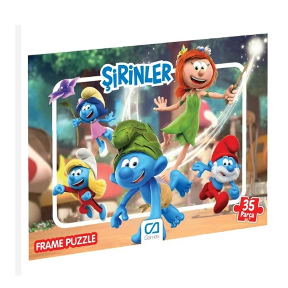 Ca Games Şirinler Frame Puzzle 35 Parça ürün görseli 1
