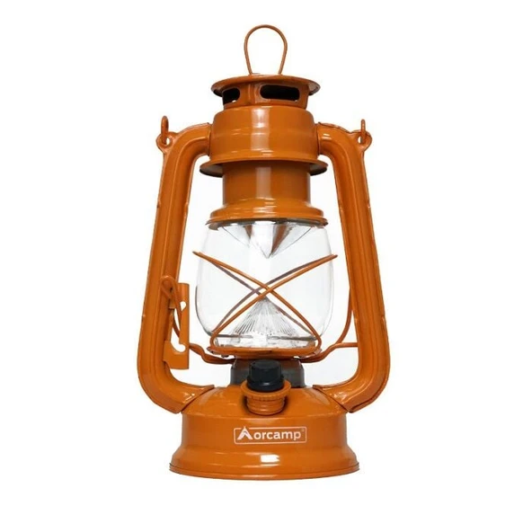 Orcamp Retro Led Fener Turuncu ürün görseli 1
