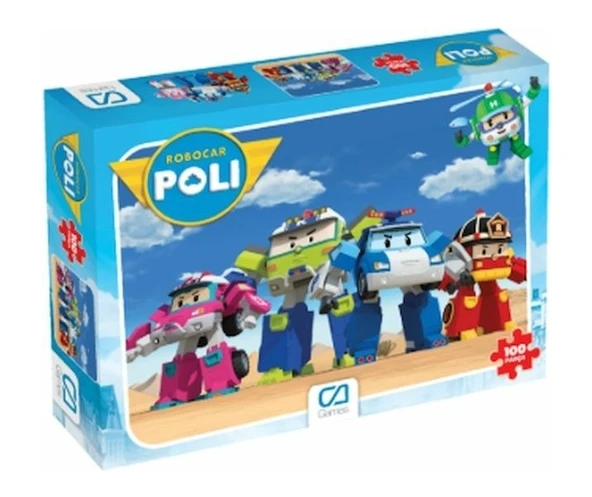 Ca Games Robocar Puzzle 100 Parça ürün görseli 1