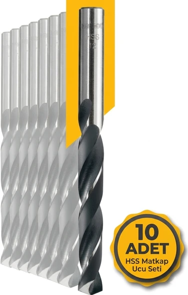 Filo Hss Metal ve Ahşap Matkap Ucu 12MM - 10LU Paket ürün görseli 1