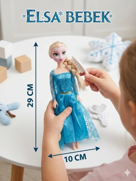 FASHİON ELSA BEBEK 29 cm ürün görseli 1