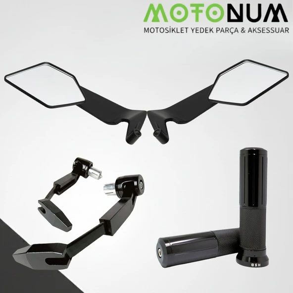 Sym Wolf 250 Modifiye Seti-Siyah-Aerodinamik-Md04938 ürün görseli 1