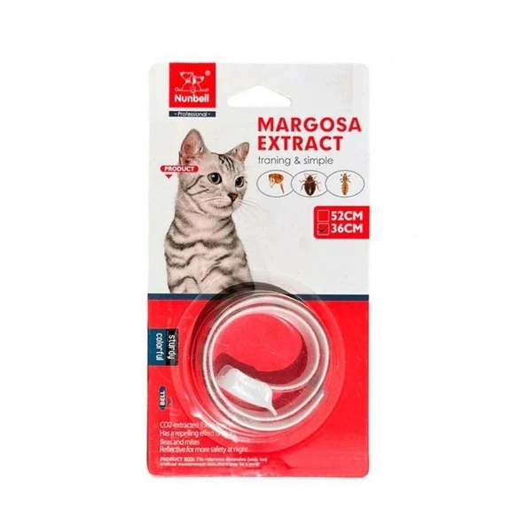 Nunbell Bit Pire Uzaklaştıcı Kedi Tasma 36cm ürün görseli 1