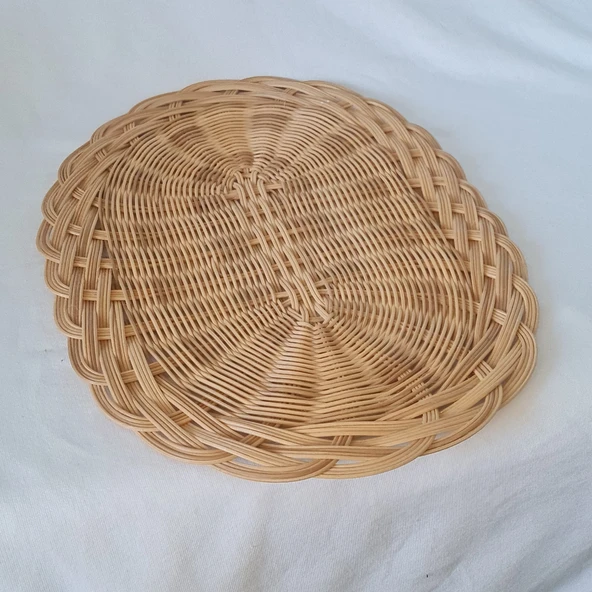 Siparisbox Rustik Bambu Amerikan Servis & Runner Supla 40x29 cm - Resim 4