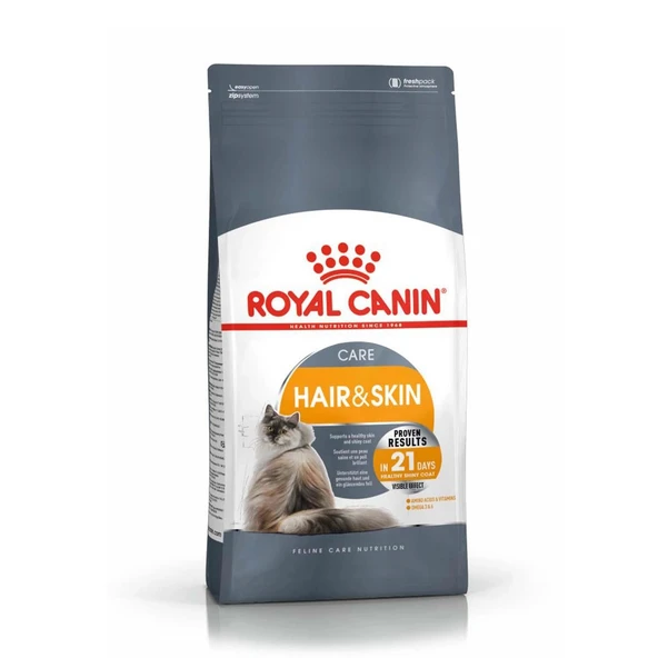Royal Canin Hair&Skin 2 kg Yetişkin Kedi Maması ürün görseli 1