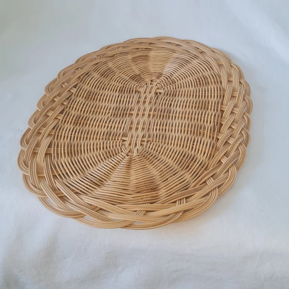Siparisbox Rustik Bambu Amerikan Servis & Runner Supla 40x29 cm - Resim 3