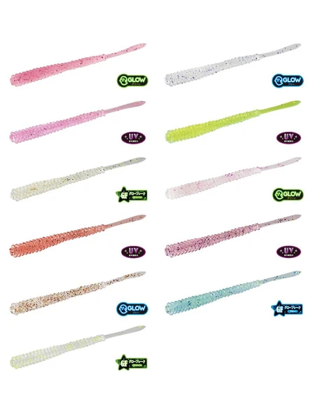 TETRA WORKS Jam 76mm 12pcs LRF Silikon Yem ürün görseli 1