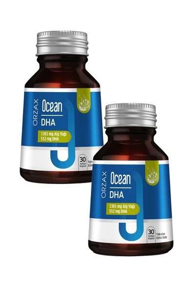 Ocean DHA Bitkisel Omega 3 30 Kapsül x 2 Adet ürün görseli 1