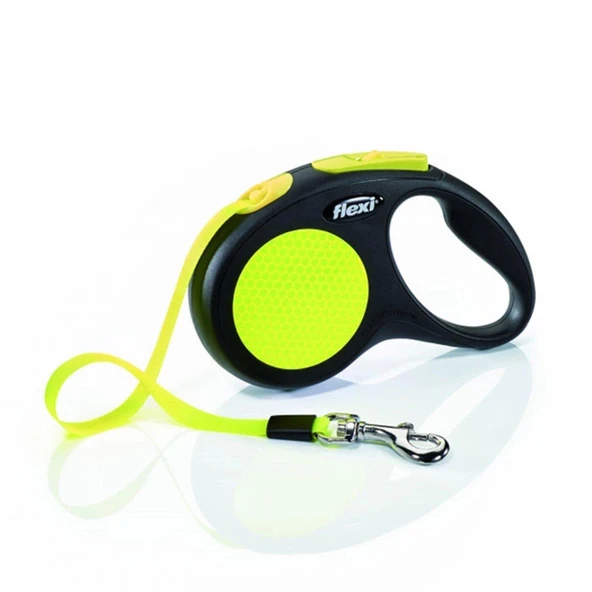 Flexi Şerit Otomatik Tasma Small Neon 5 mt ürün görseli 1