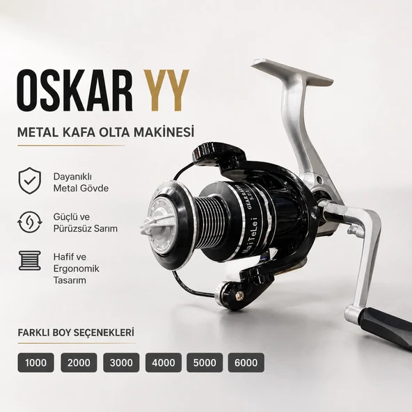 Oskar YY 1000 Metal Kafa Lrf Olta Makinesi ürün görseli 1