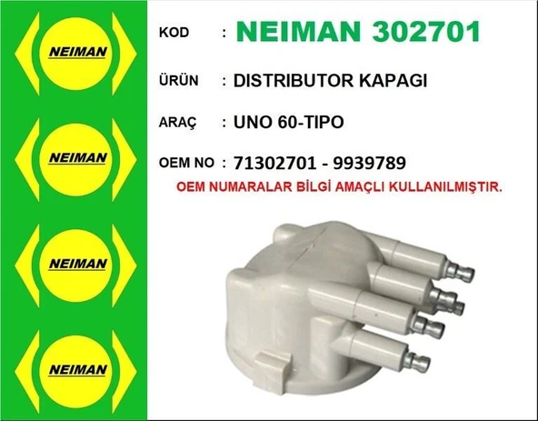 NEIMANN DISTRIBUTOR KAPAGI  UNO 60-TIPO ürün görseli 1