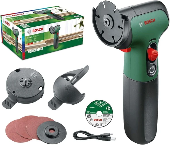 Bosch EasyCut&Grind Akülü Çok Amaçlı Ahşap &  Metal Kesici ve Taşlayıcı Çok Amaçlı El Aleti - 06039D2000 ürün görseli 1