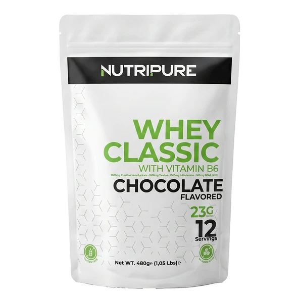 Nutripure Whey Classic Çikolata Aromalı 480 Gr - Resim 2