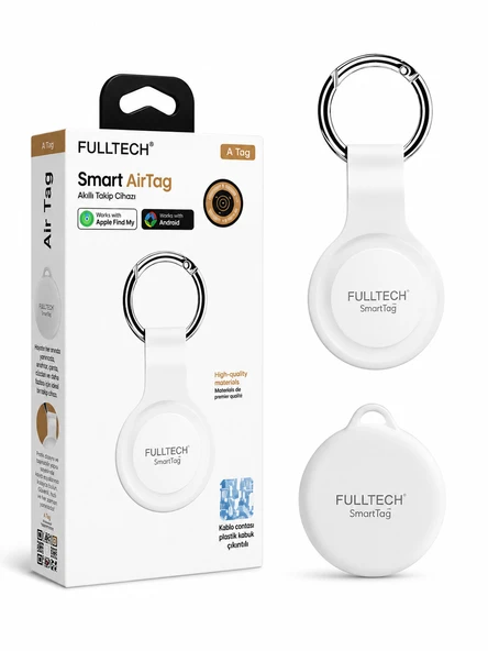 FULLTECH SmartTag A Tag Akıllı Takip Cihazı | iOS ve Android Uyumlu Bluetooth Takip Cihaz ürün görseli 1
