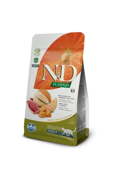 N&D PUMPKİN CAT DUCK&CANTALOUPE ADULT 1,5KG ürün görseli 1