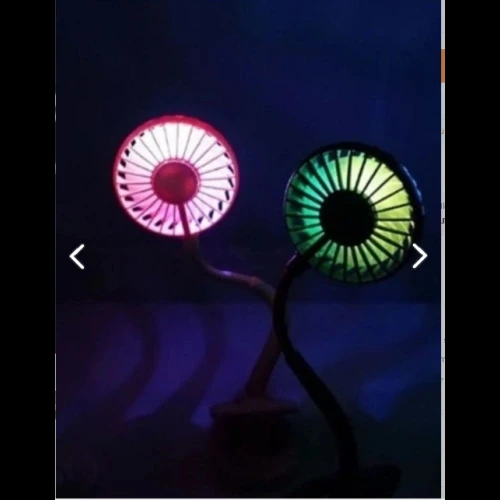 Ayarlanabilir Kıskaçlı Masa Üstü Mini Vantilatör - Resim 4
