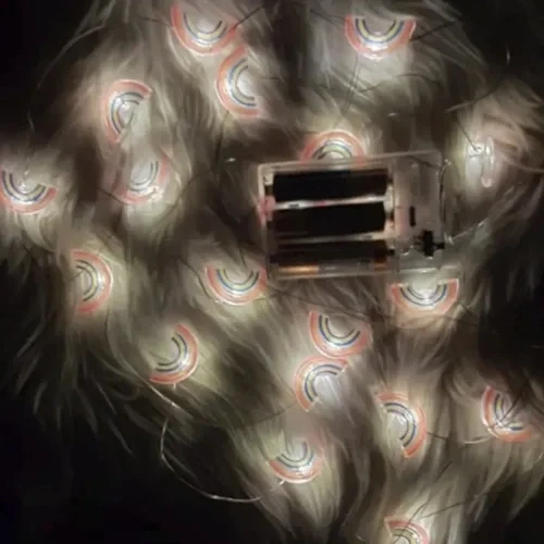 Led Işıklı Gökkuşağı Dekoratif Işıklı İp ürün görseli 1