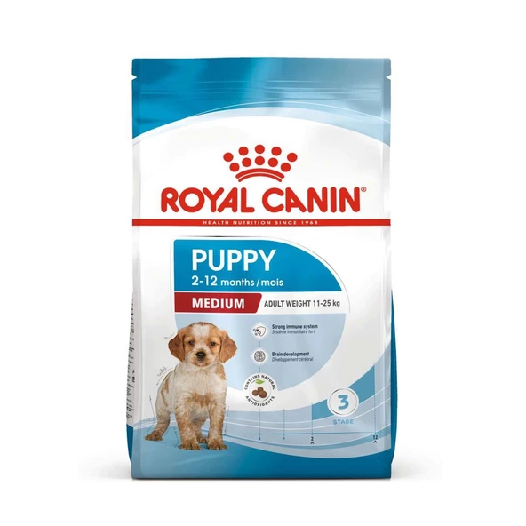 Royal Canin Medium Puppy Orta Irk Yavru Köpek Maması 4 kg ürün görseli 1