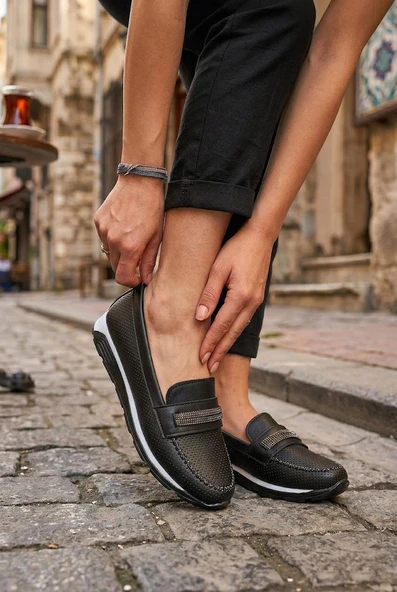 Fort Merry 780502 Anatomik Rahat Toka Detaylı Günlük Kadın Ayakkabı ürün görseli 1